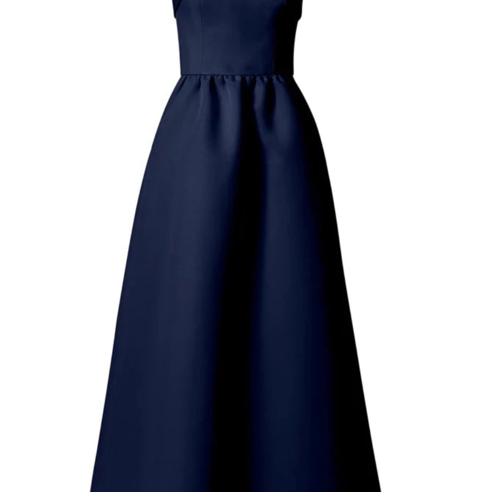 Amsale Midnight Blue Dress